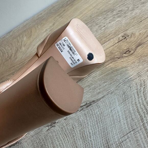 Schutz Josie Mila Platform Heels Nude Beige 9 - Picture 9 of 16